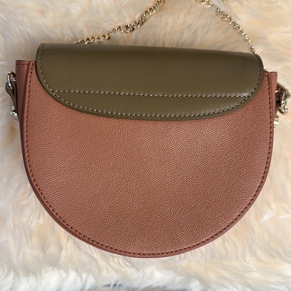 Stunning See by Chloe Mara leather saddle bag - Picture 4 of 6